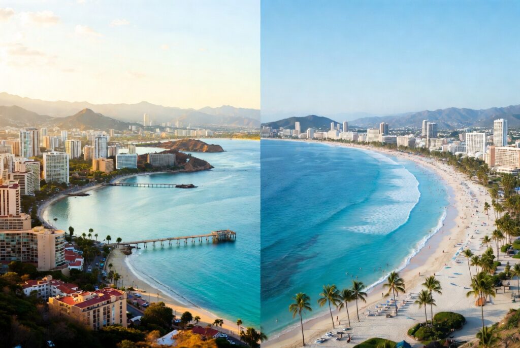 Comparativa de precios- Puerto Vallarta vs. otros destinos de playa en México